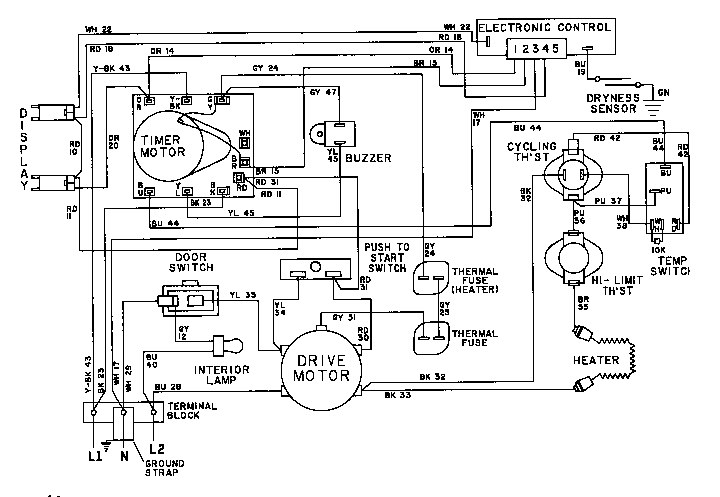 WIRING INFORMATION-LDE5914AC* (LDE5914ACE) (LDE5914ACL) (LDE5914ACM)