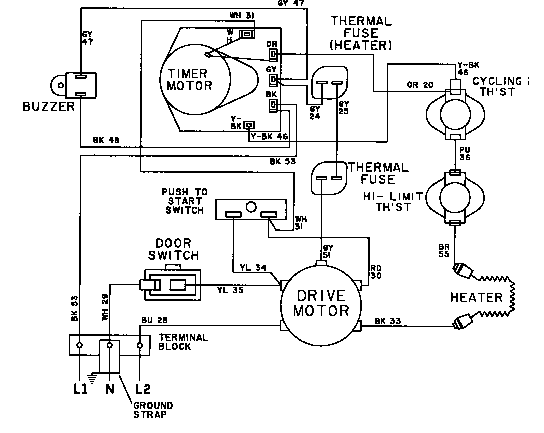 Wiring information-lde6004acw