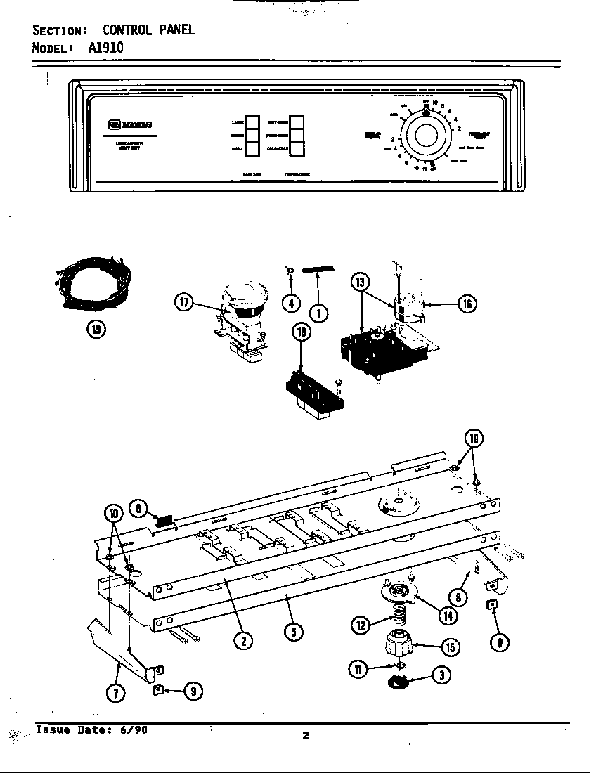Control panel