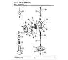 Maytag LA1910 orbital transmission diagram