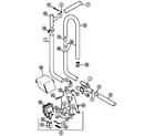 Maytag LAT9704DAL water saver components (law9704aae) (law9704aal) (law9704abe) (law9704aam) diagram