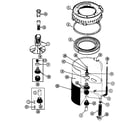 Maytag LAT8014ABE tub (lat8014aae) (lat8014aal) (lat8014aam) (lat8014abe) diagram