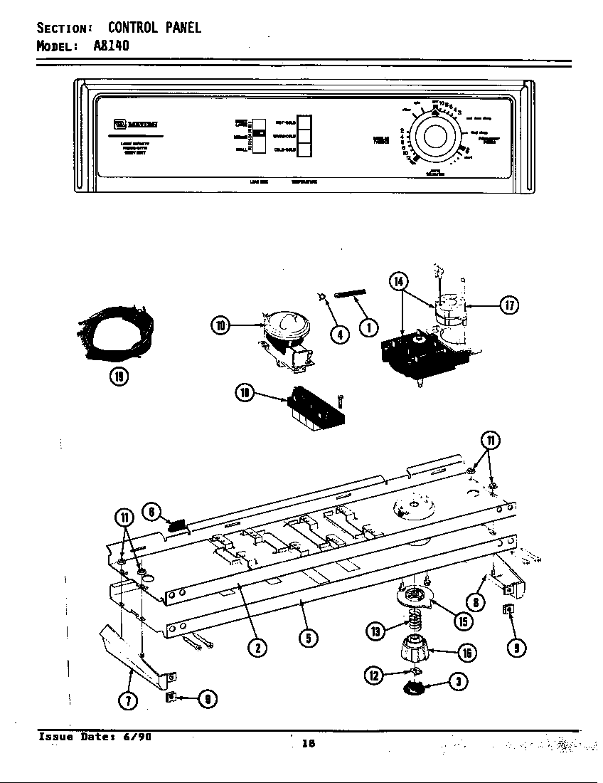 Control panel