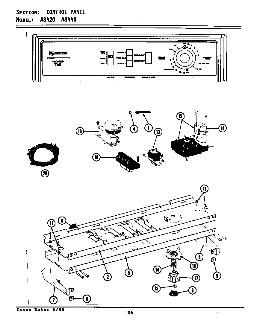 Control panel