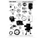 Maytag A308S electrical components diagram