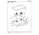 Maytag CSE6010ACW top assembly/body diagram