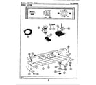 Maytag LAT7300AAW control panel diagram