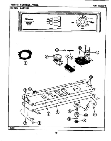 Control panel