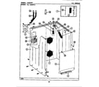 Maytag LAT7400ABW cabinet diagram