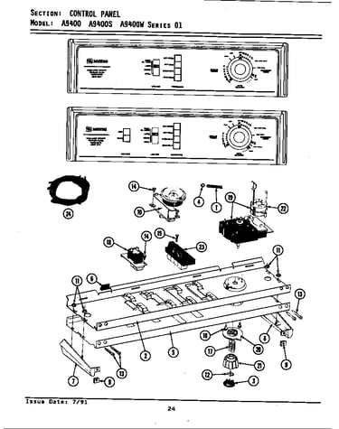 Control panel