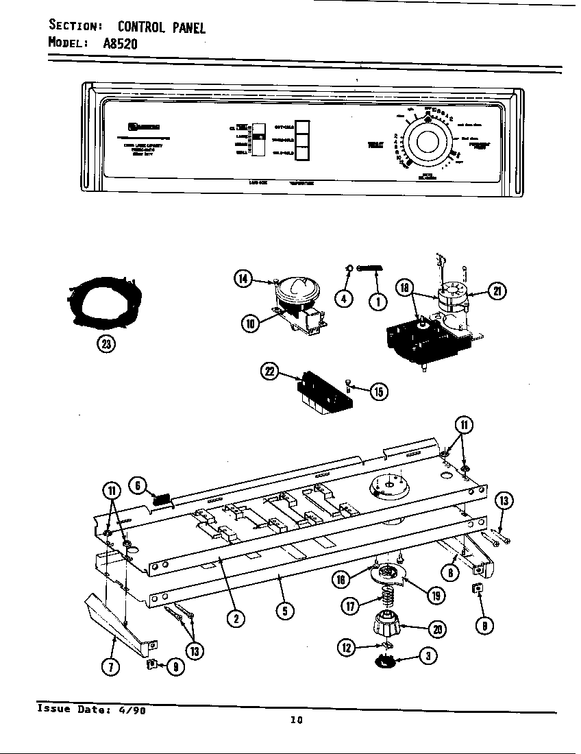 Control panel
