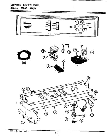Control panel