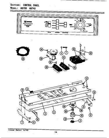 Control panel