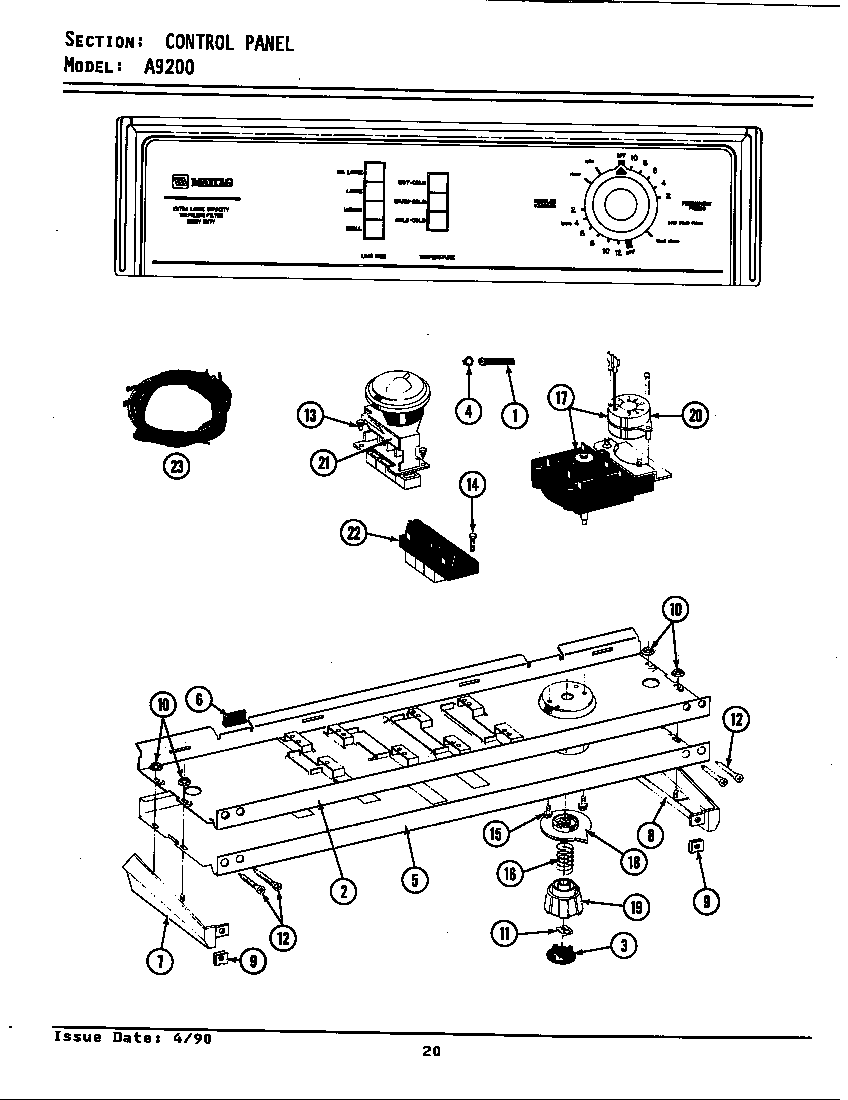 Control panel