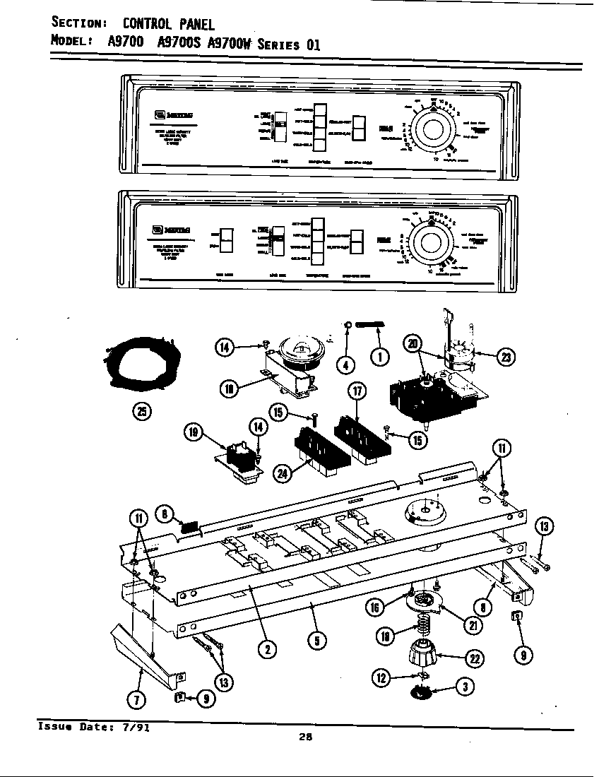 Control panel