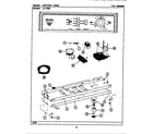 Maytag LAT7800AAW control panel diagram