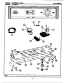 Control panel (lat8608aal) (lat8608aaw)