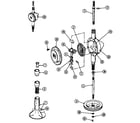 Maytag LAT8608AAW transmission (lat8608aae & abe) (lat8608aae) (lat8608abe) diagram