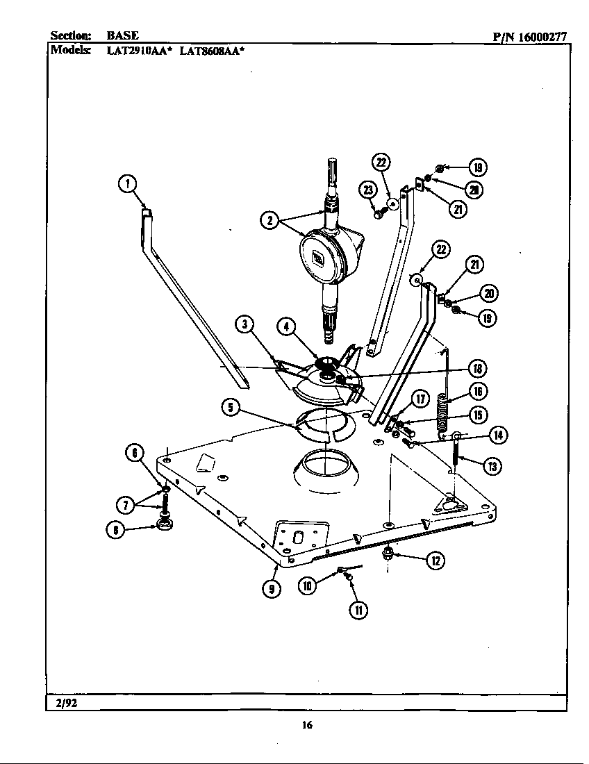 BASE (LAT8608AAL) (LAT8608AAW)