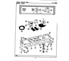 Maytag LAT6910AAW control panel diagram