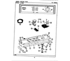 Maytag LAT8600AAW control panel (lat8600aal) (lat8600aaw) (lat8600abl) (lat8600abw) diagram
