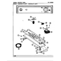 Maytag LDG8410AAE control panel (lde8410acl,acw,adl,adw) (lde8410acl) (lde8410acw) (lde8410adl) (lde8410adw) diagram