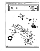 Control panel (lde8410acl,acw,adl,adw) (lde8410acl) (lde8410acw) (lde8410adl) (lde8410adw)