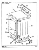 Cabinet-front (lde8410ace) (lde8410ade) (ldg8410aae) (ldg8410abe)