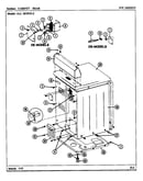Cabinet-rear (lde8410ace) (lde8410ade) (lde8410acl) (lde8410acw) (lde8410adl)