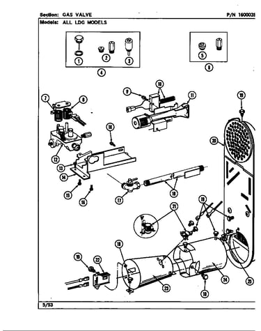 Gas valve (ldg8410aal,aaw,abl,abw) (ldg8410aal) (ldg8410aaw) (ldg8410abl) (ldg8410abw)