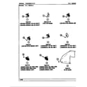 Maytag LDG8410AAE thermostats (lde8410acl,acw,adl,adw) (lde8410acl) (lde8410acw) (lde8410adl) (lde8410adw) diagram