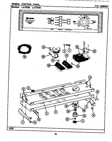 Control panel