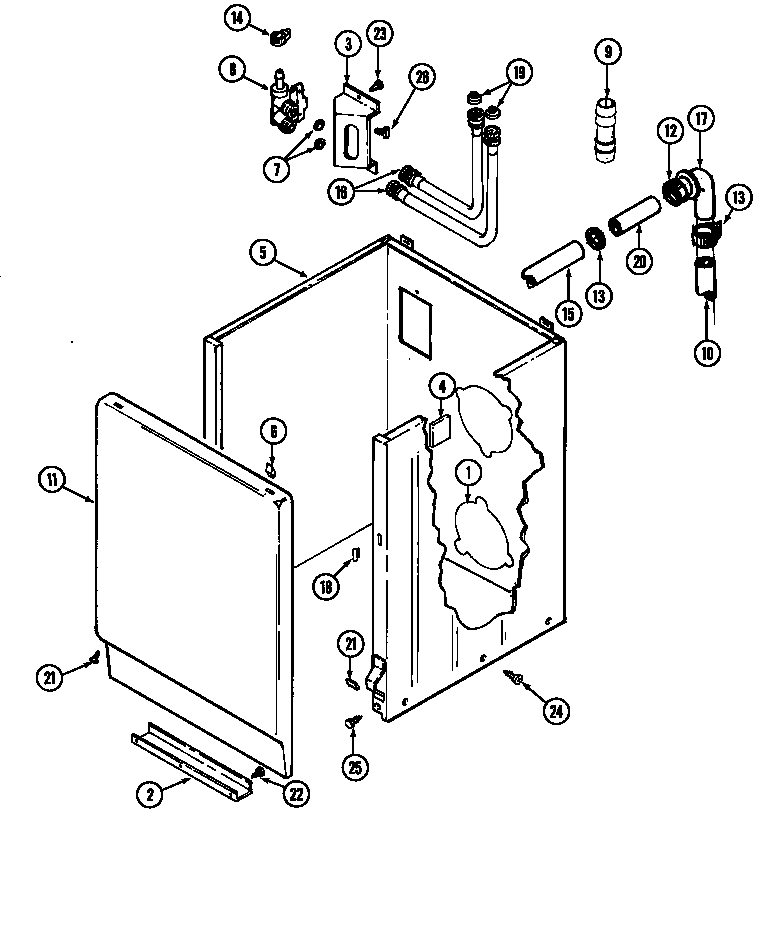 Cabinet (wht/wht & alm/alm) (lat9200bal) (lat9200baw) (lat9200bae) (lat9200bam) (lat9200bbe)