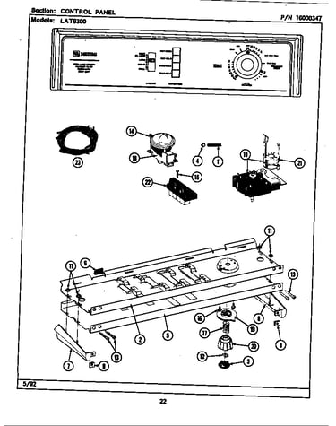 Control panel