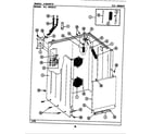 Maytag LAT9400DAW cabinet diagram