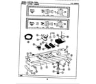 Maytag LAT9700AAW control panel diagram