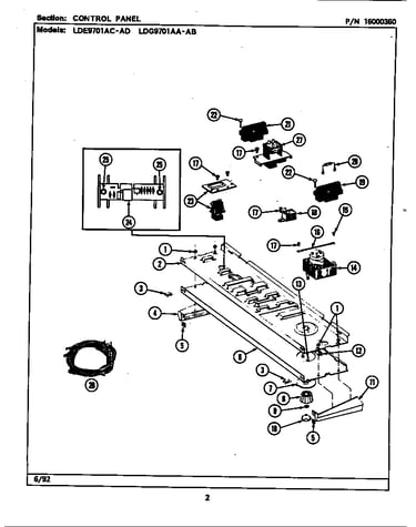 Control panel