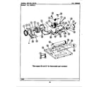 Maytag LDE9701ADW motor drive diagram