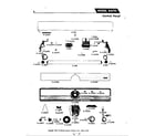 Maytag DG701 control panel diagram