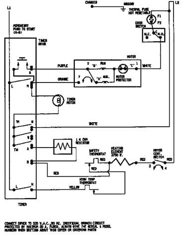Wiring information (ye205kga) (ye205kgw)