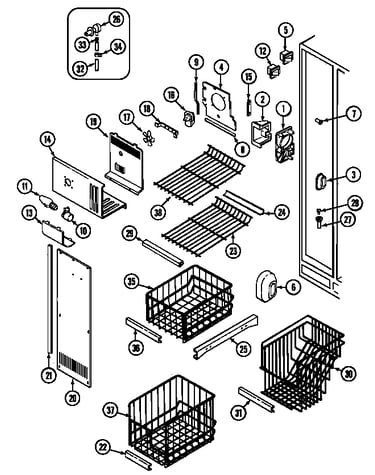 Freezer compartment