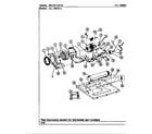 Maytag LDE7600AGL motor drive diagram