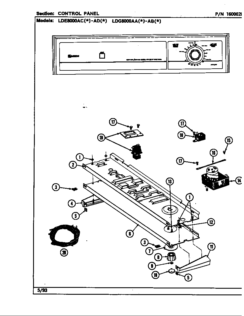 Control panel