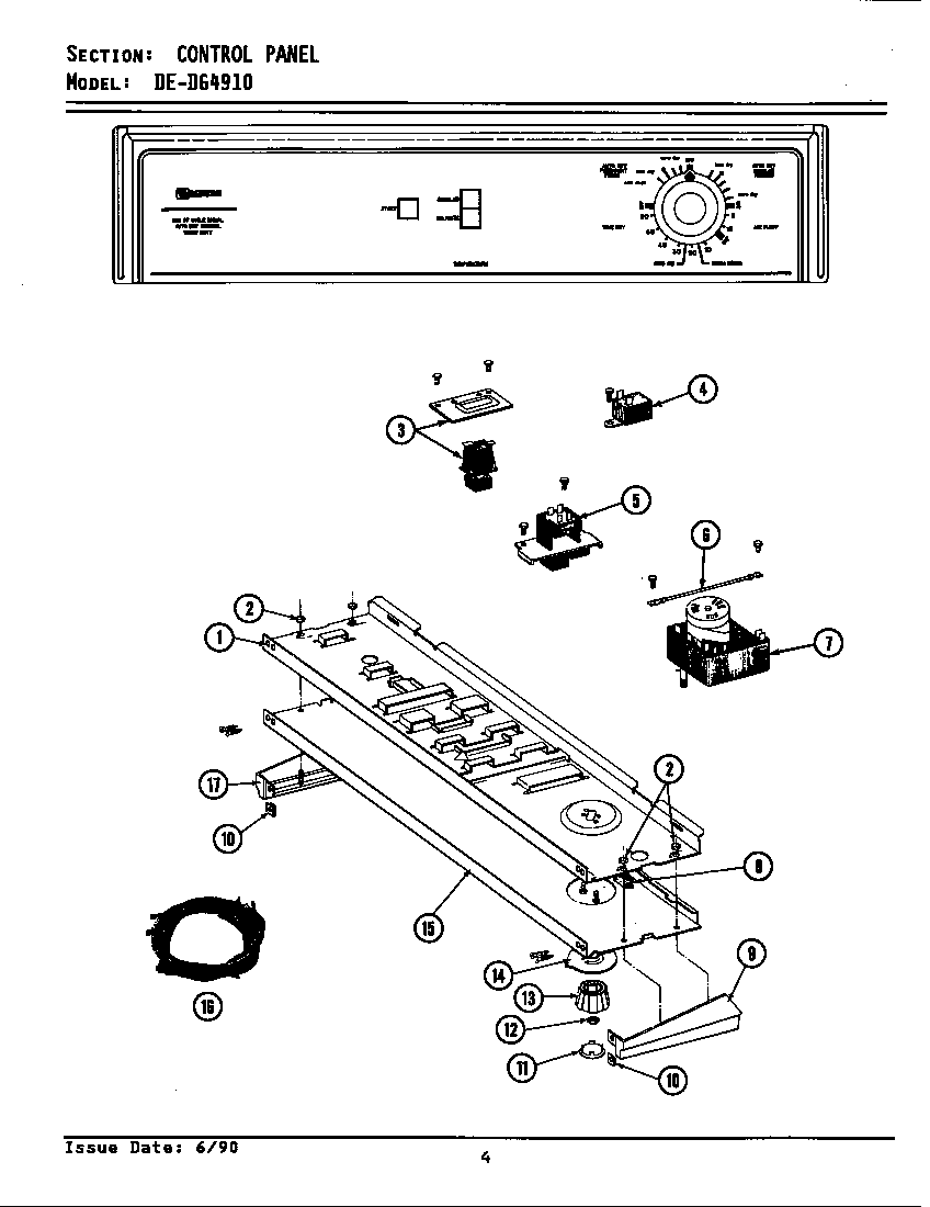 Control panel