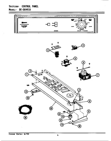 Control panel