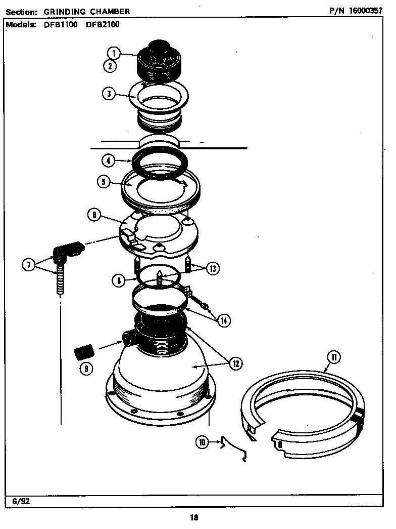 Grinding chamber