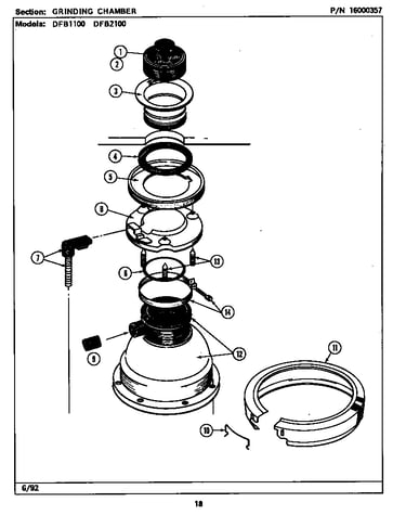 Grinding chamber