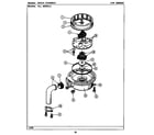 Maytag DFB2100AAX drain chamber diagram