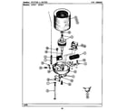 Maytag DFB2100ABX stator & rotor diagram