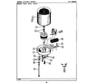 Maytag DFC0600AAX stator & rotor diagram